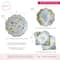 Kate Aspen® Blue Baby Shower Onesie Floral Tableware Set